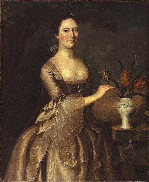 Joseph Blackburn Portrait of a Woman oil painting picture